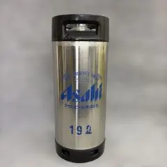 Asahi 19ℓビール樽 ステンレススチール製　空瓶になります。のサムネイル