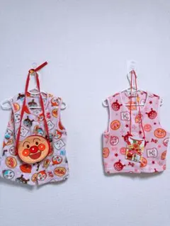 【早いもの勝ち】アンパンマン　ベスト　2点セット　95 100