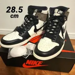 一度着用 国内正規 Nike Air Jordan 1 ダークモカ 28.5cm