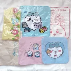 ちいかわ ハンドタオル ハンカチ ペットボトルカバー トートバッグ まとめ売り