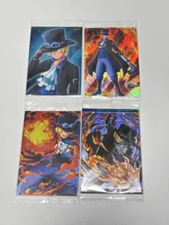 ワンピース ウエハースカード サボ 4枚セット