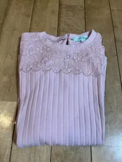 Lindsay ピンク 長袖カットソー