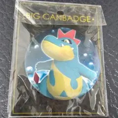 ポケモン ビッグ缶バッジ アリゲイツ