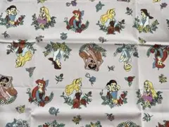ディズニー　プリンセス　生地