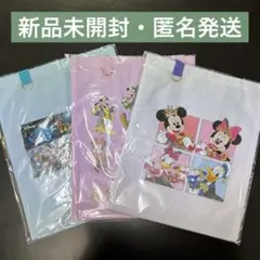 ディズニー Happyくじ ハッピーくじ C賞 トートバッグ 3種コンプリート
