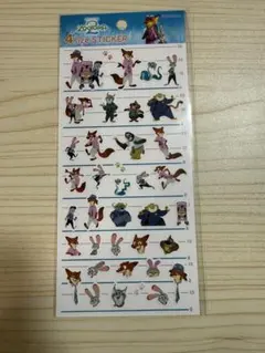 ズートピア キャラクターシール 4サイズ