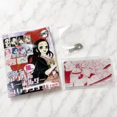 鬼滅の刃 吾峠呼世晴原画展 GIRLS箔押しアクリルキーホルダー　しのぶと集合 鬼滅の刃 吾峠呼世晴展GIRLS箔押しアクリルキーホルダーコレクション