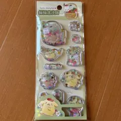 【海外正規品】ポチャッコ ポムポムプリン シャカシャカウォーターシール