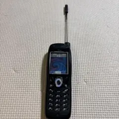 au 日立　携帯電話 黒　モックアップ　模型