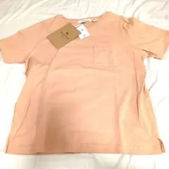 ANTIQUOLOTHES USAコットン ポケットTシャツ オレンジ M