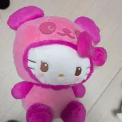 ハローキティ ぬいぐるみ ピンク パンダ