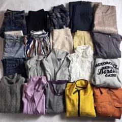 レディース古着 20点 まとめ売り 春物入り S〜L コーデ売り 大量セット