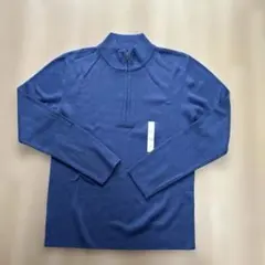ハーフジップセーター m