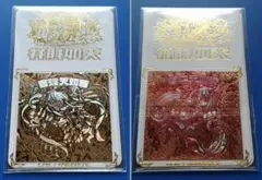 牙狼〈GARO〉黄金騎士 メタル製護符カード(銀色)と界護符カードセット