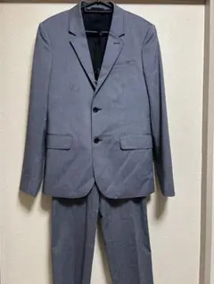 【CARVEN】カルヴェン　カジュアルスーツ・ネイビー・細めのストライプ