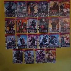 仮面ライダー トレーディングカードセット ガンバライドまとめ売り