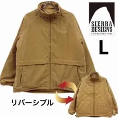 【新品】 シェラデザイン メンズ リバーシブル 中綿 ジャケット L