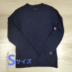 Champion 長袖Tシャツ ネイビー Sサイズ　ロンTのサムネイル