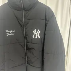 New York Yankees ダウンジャケット ブラック・グレー