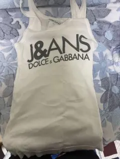 訳あり D&G ドルガバ タンクトップ ハート柄 キャミソール タンク