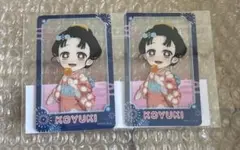 鬼滅の刃 ufotable WEBSHOPくじ 花火大会 クリアカード　恋雪