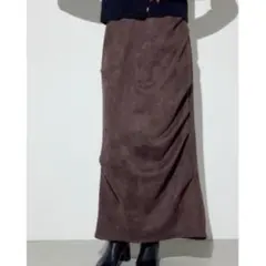 【AZUL by moussy】フェイクスエードタックスカートのサムネイル