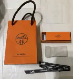 超美品】エルメス 空箱 袋 リボン 納品書 - メルカリ