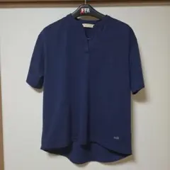 【週末価格】クロコダイルレディース　スキッパー襟カットソー（L）のサムネイル