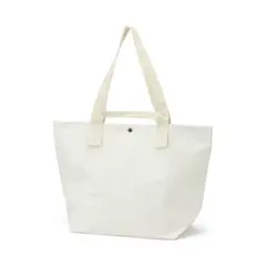【無印良品】新品 ポリプロピレンシートトートバッグ ライトベージュのサムネイル