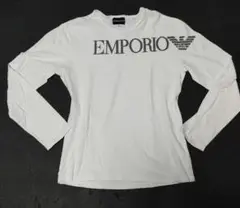 ③EMPORIO ARMANI エンポリオアルマーニ ホワイト 長袖 Tシャツ