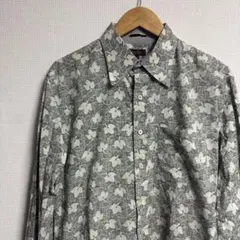 ぽん様paulsmith collection 長袖総柄シャツ　XL 花柄