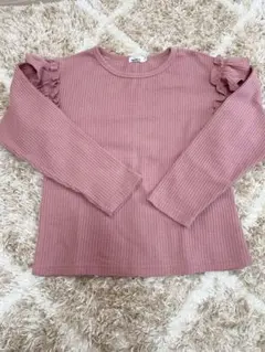 ペアマノン　ワッフルロンT 130cm プティマイン　ブランシェス