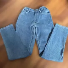 ユニクロキッズ用ライトブルーデニム140