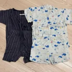 甚平　80cm 2枚セット