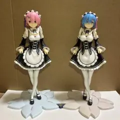 Re:ゼロから始める異世界生活 プレミアムフィギュア curtsey レム&ラム