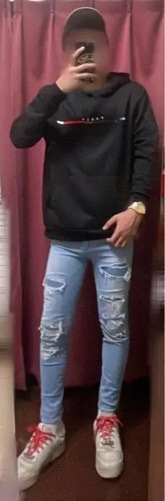 PARTS 黒パーカーS