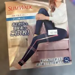 SLIM WALK スパッツ Lサイズ ネイビー