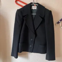 【美品】jun ashida テーラードジャケット ダークグリーン