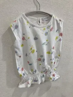 quoti use fith（クオティユースフィス）花柄Tシャツ100cmのサムネイル