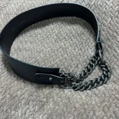 説明文必読❤️マックスマーラMax Mara❤️チェーン付レザーベルト　SMALL❤️