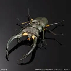 いきもの大図鑑アドバンス 樹皮台座 エラフスホソアカクワガタ グリーン 未開封