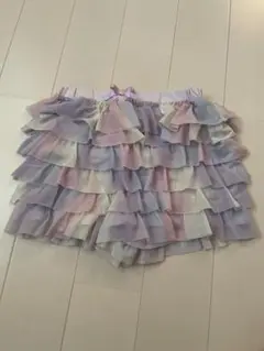 フリル付きパステルスカート 120 anyfam