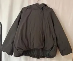 ダウンジャケット　F サマンサモスモス　チャコールグレー