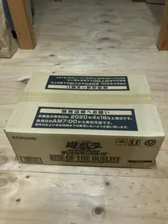 未開封　初回生産　ライズオブザデュエリスト1カートン ライズオブザデュエリスト 1カートン(24box) プラス1つきの通販 しゃ