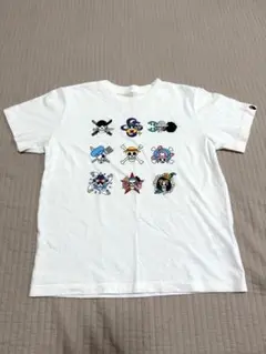 APE ワンピースコラボ　海賊旗　Tシャツ サイズ130 パイレーツストア