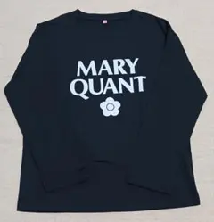 MARY QUANT☆マリークワント☆長袖☆Tシャツ☆ロンT☆黒☆Ｍサイズ☆新品
