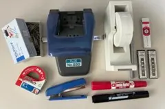 中古 文房具セット（10種11個）