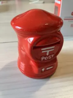 郵便ポスト型貯金箱 赤　2個