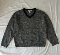 90s J.CREW Vネックニット　バイカラー　深水光太のサムネイル