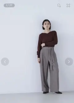 ナチュラルビューティーベーシック　ワイドパンツ